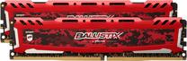 Operatyvioji atmintis (RAM) Crucial Ballistix Sport LT Red BLS2K8G4D30AESEK, DDR4, 8 GB, 3000 MHz
