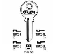Заготовка ключа Jma TRC51/TRI-9D