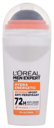 Vyriškas dezodorantas L’Oréal Paris Hydra Energetic Sport Extreme Roll-On, 50 ml