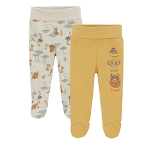 Bikses, klasisks, zēniem/mazuļiem Cool Club The Lion King LNB2701478-00, dzeltens krās./gaiši pelēka krās., 68 cm, 2 gab.