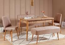 Aiamööbli komplekt Kalune Design Vina 0900, männi v., 4-6 istekohta