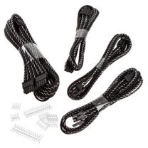 Vads Phanteks Extension Cable Set, 0.5 m, sudraba krās./melna krās.