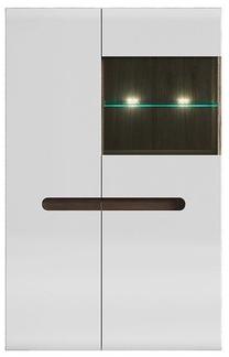 Vitrina Azteca Trio SFK1W1D, ruda, 90 cm x 41 cm x 145 cm