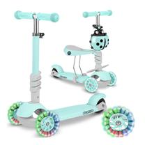 Vaikiškas paspirtukas Ricokids, žalia sp.