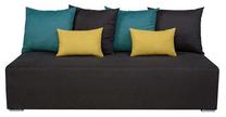 Sofa-lova Maringa Lux 3DL, pilka sp., 202 x 95 cm x 98 cm