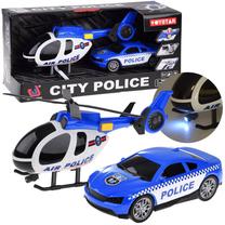 Набор игрушечных автомобилей Toystar City Police, синий цв./белый цв.