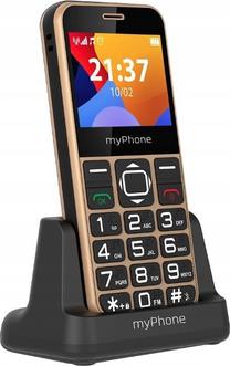 Telefons ar pogām MyPhone Halo 3, 32 MB, zelta krās.