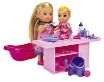 Lėlė Simba Evi Love Baby Sitter 105733360, 12 cm, įvairių spalvų