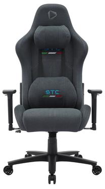 Игровой стул Onex STC Snug L, 55 x 66 x 123 - 133 см, графитовый цв.