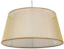 Valgusti rippuv Candellux Charlie, E27, 1 x 60 W, kuldne v. / kroom v., 45 x 21 cm
