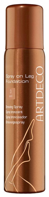 Savaiminio įdegio purškiklis Artdeco Spray On Leg Foundation 3, 100 ml