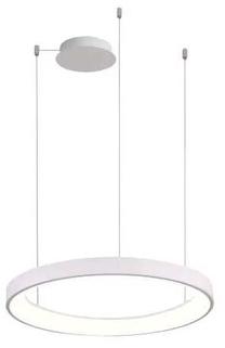 Valgusti rippuv AZzardo Agnes AZ5018, LED, 3000 - 6500 °K, 1 x 48 W, valge v. / valge v., 58 x 58 cm