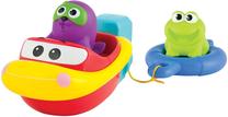 Набор игрушек для ванной Smily Play Water Fun Pull N Go Boat, многоцветный