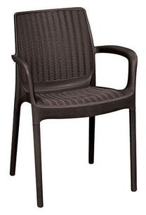 Lauko kėdė Keter Bali, ruda sp., 55 cm x 58 cm x 83 cm