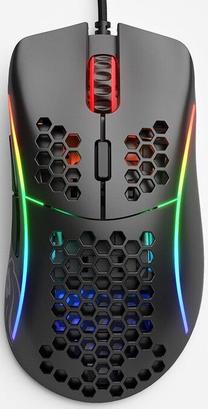 Kompiuterio pelė Glorious PC Gaming Race, juoda sp. Prekė su pažeista pakuote.