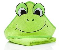Laste rätik Fillikid Hooded Frog, roheline v., 75 cm x 75 cm