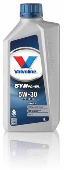 Motoreļļa Valvoline Synpower RNO C3 5W - 30, sintētiskais, 1 l