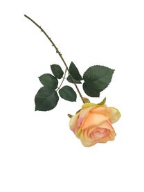 Dirbtinė gėlė, rožė Domoletti, oranžinė sp., 51 cm