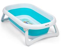 Vaikiška vonelė Milly Mally Foldable Bathtub Aqua, mėlyna sp./balta sp., 80 cm