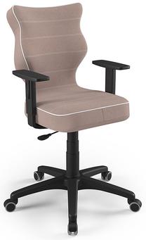 Vaikiška darbo kėdė Duo Size 6 JS08, 42.5 x 40 x 104.5 cm, ruda sp./juoda sp.
