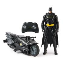 Rc motociklas Spin Master Batman Stealth Batcycle 6072896, juoda sp.