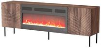 ТВ стол Cama Meble Art Deco EF, ореховый цв., 190 см x 40 см x 69.9 см