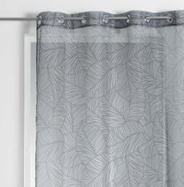 Dienas aizkari Douceur Imprime Galip, tumši pelēka krās., 140 cm x 240 cm