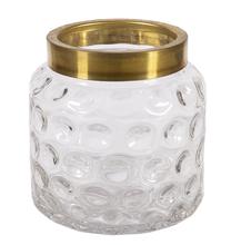 Vaza Home4you Luxo, 16 cm, aukso sp.