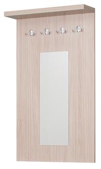 Sieninė drabužių kabykla Bodzio Panama PA61-LA, 108 cm, smėlio sp.
