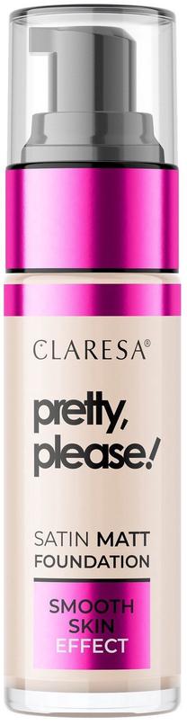 Жидкая основа для макияжа Claresa Pretty, Please!, 01 fair-light, 33 г