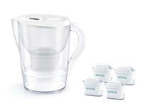 Ūdens filtra krūze Brita Marella XL, 2 l, balta krās.