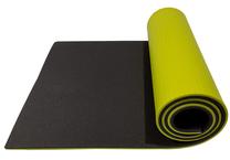 Fitnesa un jogas paklājs Yate Fitness 190, melna krās./zaļa krās., 190 cm x 61 cm x 0.14 cm