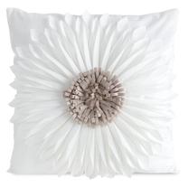 Наволочка для декоративной подушки Flores JA196-02, кремовый цв., 45 см x 45 см