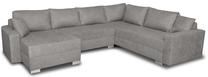 Kampinė sofa Platan Gustaw Soro 93, pilka sp., 315 x 135 cm x 87 cm