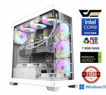 Stacionarus kompiuteris Mdata Gaming Intel® Core™ i7 14700F, 2512 GB, DDR5 16 GB, SSD+HDD 512 GB 2 TB, Nvidia GeForce RTX 4060 Ti 8 GB, Windows 11