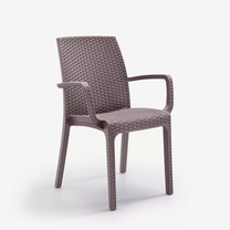Lauko kėdė Bica Indiana, smėlio sp., 59 cm x 57 cm x 86 cm