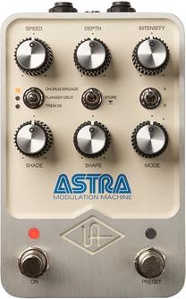 Elektriskās ģitāras procesors Universal Audio UAFX Astra Modulation Machine - Guitar Effect, melns krās./bēša krās.