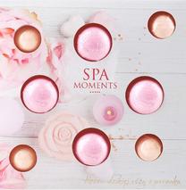 Vonios bomba Estetica Group Spa Moments Wild Rose Bush in the Morning, 200 g, 8 vnt.