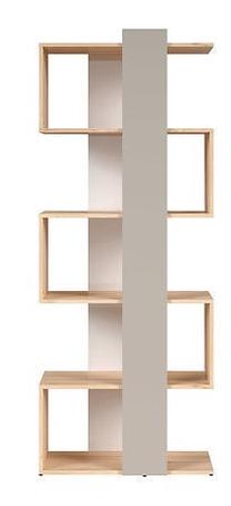 Pastatoma lentyna Namek, šviesiai ruda, 75 cm x 38.5 cm x 191 cm