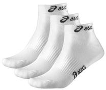 Sportinės kojinės Asics Ped 3, balta sp., 39-42, 3 vnt.
