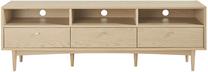 TV staliukas Home4you Riga 21413, ąžuolo, 180 cm x 37 cm x 55 cm