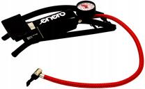 Pompa Enero Foot Pump With Pressure Gauge, plastikas/plienas, juoda sp.