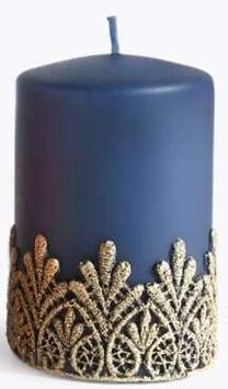 Žvakė Mondex Lace BC2949, 500 g, mėlyna sp.