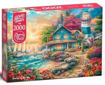Пазл CherryPazzi Sunrise By The Sea 2000 el. 50002, 70 см x 100 см, 2000 шт., многоцветный