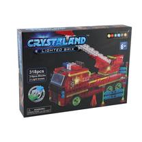 Konstruktorius Crystaland Lighted Brix 99031 99031, 318 vnt.