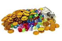 Veikala rotaļlietas Gerardo's Toys Pirate Treasure Chest, daudzkrāsaina