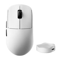 Bezvadu spēļu pele Scyrox V8 Wireless scyrox-v8-white, 2.4ghz wireless / usb, balta krās.