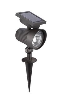 Iedurams gaismeklis ar saules bateriju Domoletti ESL-240, 0.5W, IP44, caurspīdīga krās.
