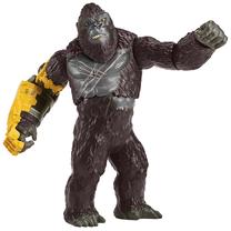 Žaislinė figūrėlė Playmates Toys Godzilla x Kong Roll & Battle Kong 35922, 28 cm, juoda sp./pilka sp.