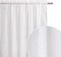 Dienas aizkari Room99 La Rossa, balta krās., 140 cm x 280 cm